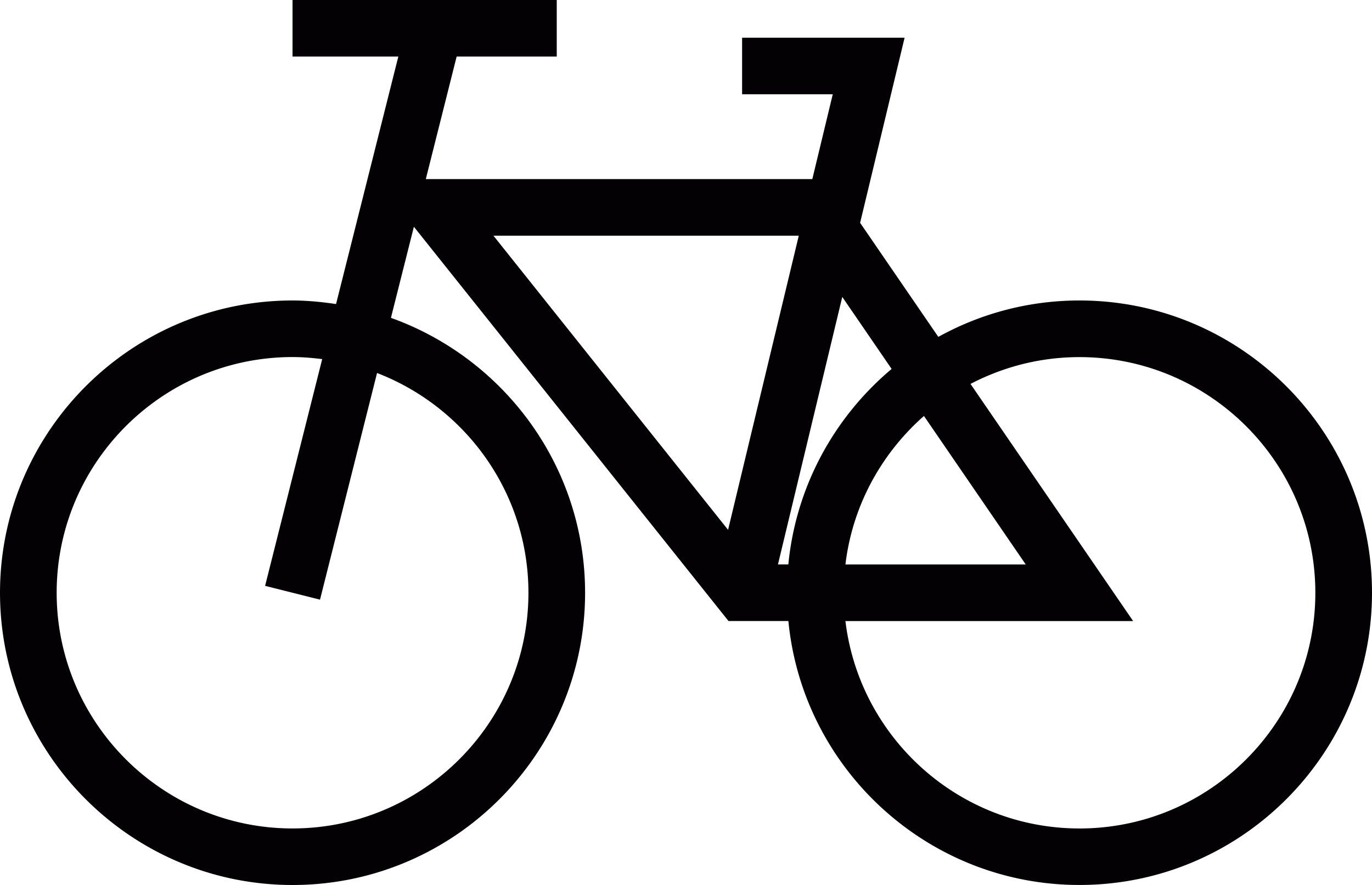 Bicycle Symbol Outline Svg Vector Free Vectors
